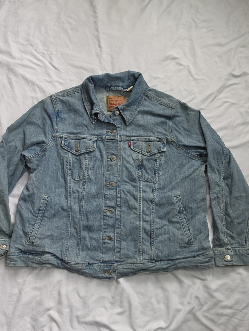 Levi's Women's Medium Blue Denim Trucker Jacket